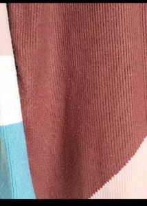 Color Block Sweater Dress imported quality.