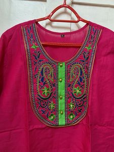 Rosy Pink Designer Kurti