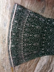 Beautiful Green Lehenga Choli.