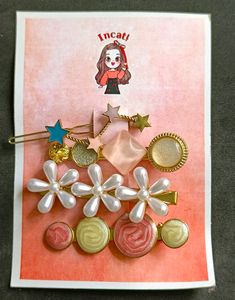Cute Hair Clip Set