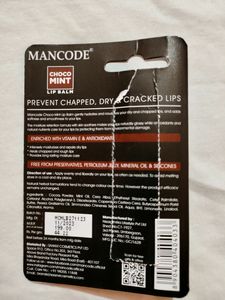Mancode Choco Mint Lipbalm (Seal Packed)