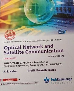 Optical Network & Satellite Communication