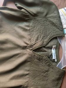 Olive Green Blouse