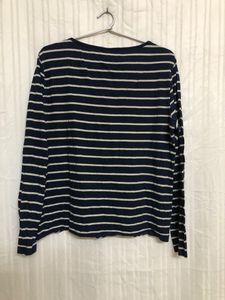 Queentex Blue Long Sleeve T Shirt