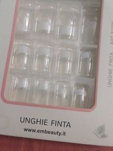 Fake Nails French Extensions Artificial Nail