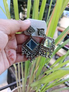 Oxidized jhumka