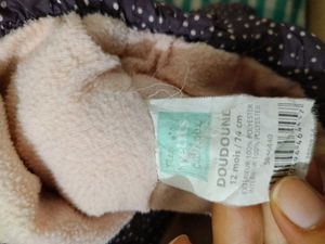 Cute Polka Dot Baby Coat