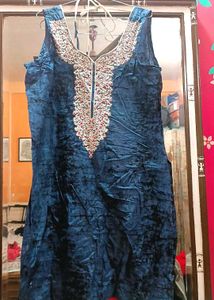 Embroidery Sleevesless kurti