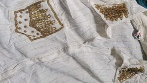 White Embroidered Salwar Kameez Set