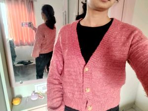 Rose Knit Cardigan