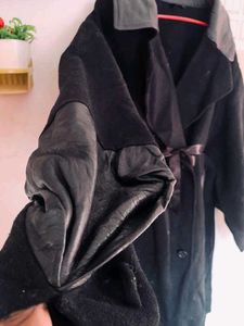 Lowest rate ever branded blazer with leather touch