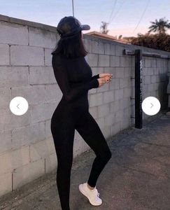 Black Fitted Jumpsuit