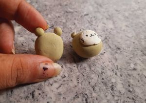 Cat With Froggy Cap Charm