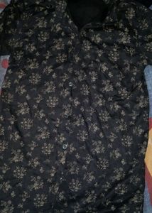 Floral Button-Up Shirt