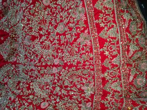 dabka  Embroidered Lehenga