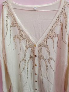 Women&#39;s stylish V Neck Cardigan