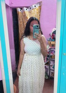 Yellow Pretty Summer Gown Dress