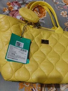 Yellow Tote Bag