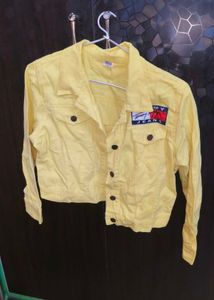 Yellow Denim Jacket