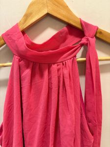 Chic Pink Halter Top