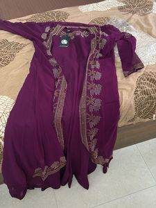 gown with shrug