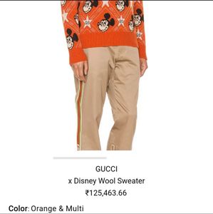 Gucci Mickey Mouse Knit Sweater