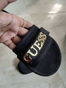 Guess Black Slides