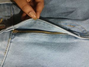 ICE BLUE super Wide Leg Baggy Jeans