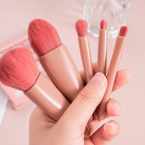 Makeup Brush Set with Mirror