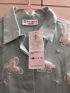 CHIQUE Embellished Shirt