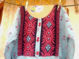 New Anarkali Kurti With Phant