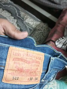 Levi&#39;s Blue Denim Jeans