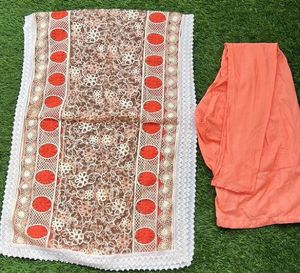 Full embroidery work dress