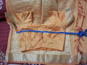 Yellow Silk Saree