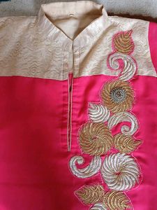 Pink Festival Wear Kurta