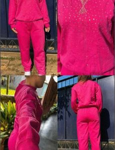 Pink Embellished Co-Set