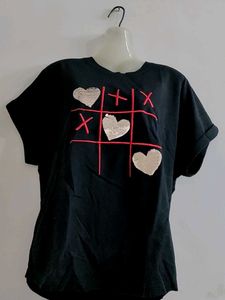 Embellished Tshirt For Women And Girls