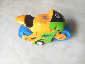 Used Hard Plastic Kids Yellow Toy Small Bike
