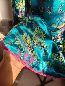 Floral Embroidered Jacket Size 42/44 XXL