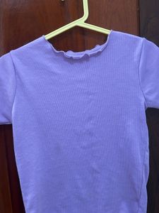 Lavender Fitted Top 🪻