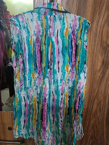 Multi Coloured Sleevless Top