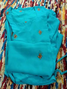 Kashmiri Work Kurta Salwar Dupatta Set