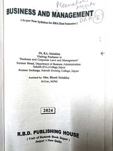 Business &amp; Management - BBA