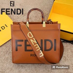 FENDI SUNSHINE LARGE TOTE BAG @SALE