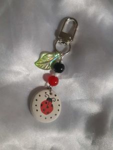 Ladybug Keychain or bag charm