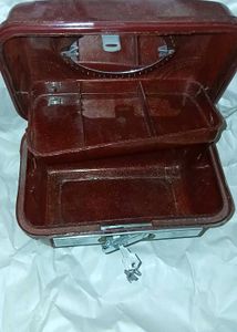 Vintage Brown Jewelry Box