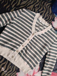 Striped Knit Cardigan 💖