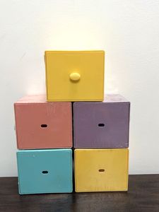 Stackable Cute Mini Drawers - Set Of 2
