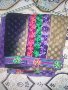 Beautiful Embroidered Saree