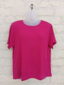 Hot Rose Pink Tops